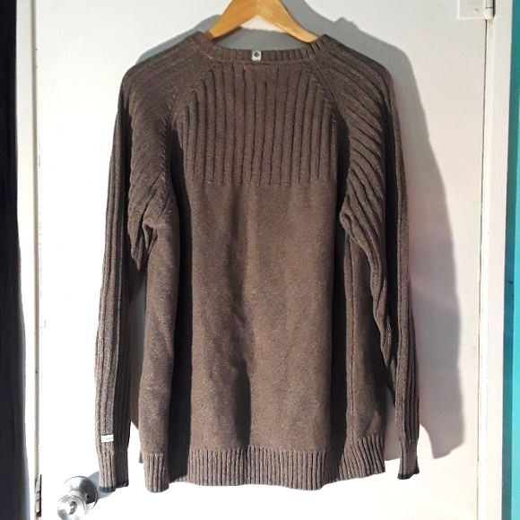 Columbia Brown Knit Sweater Size XL - Picture 2 of 4